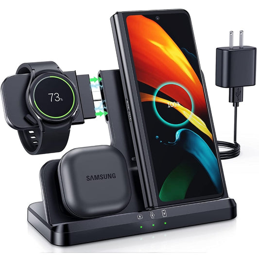 3 in 1 Fast Wireless Charging Station for Android